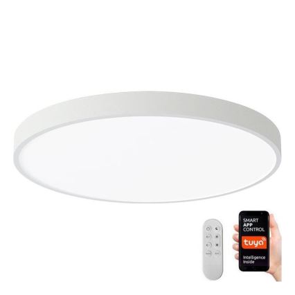 Immax NEO 07252L - Iluminação de teto LED com regulação NEO LITE SEMPLICI LED/48W/230V 3000-6000K Wi-Fi Tuya branco + comando