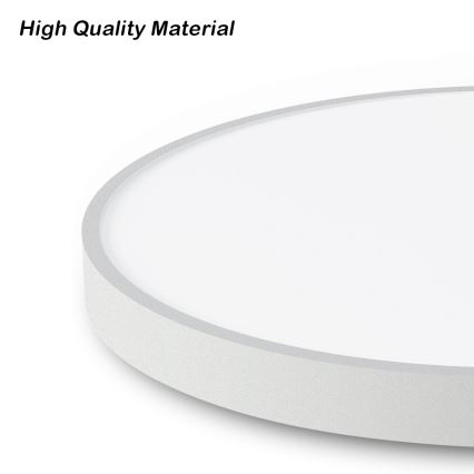 Immax NEO 07252L - Iluminação de teto LED com regulação NEO LITE SEMPLICI LED/48W/230V 3000-6000K Wi-Fi Tuya branco + comando