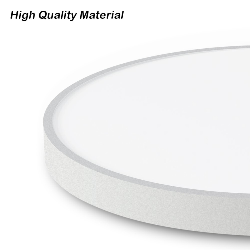 Immax NEO 07252L - Iluminação de teto LED com regulação NEO LITE SEMPLICI LED/48W/230V 3000-6000K Wi-Fi Tuya branco + comando