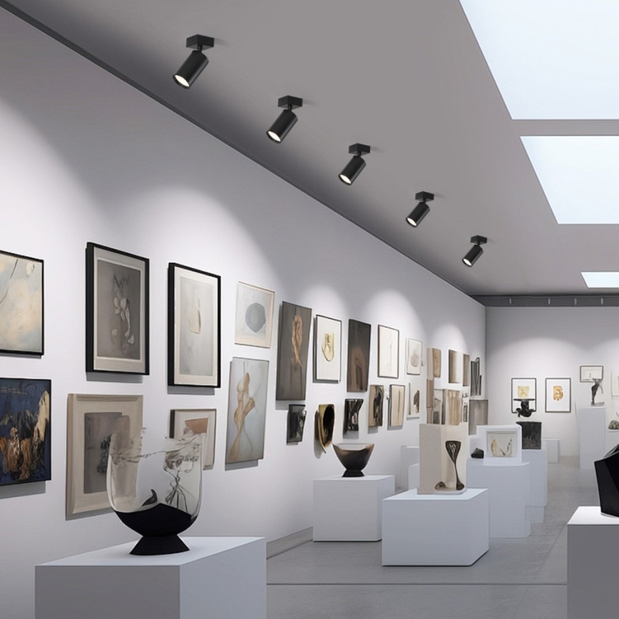 Immax NEO 07260W - Luminária de embutir LED RGB+CCT regulável NEO LITE PUNTO 1xGU10/6W/230V Wi-Fi Tuya