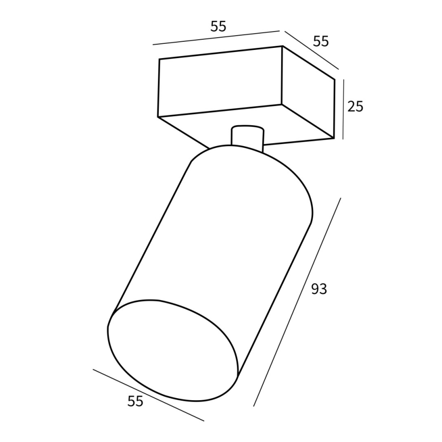 Immax NEO 07260W - Luminária de embutir LED RGB+CCT regulável NEO LITE PUNTO 1xGU10/6W/230V Wi-Fi Tuya