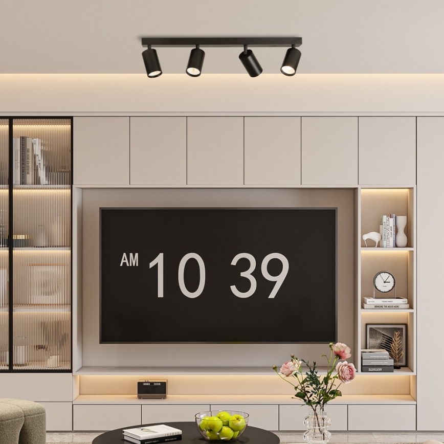 Immax NEO 07265Z - Luminária de embutir LED RGB+CCT regulável NEO PUNTO 4xGU10/4,8W/230V Tuya