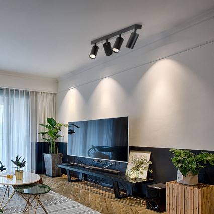 Immax NEO 07265Z - Luminária de embutir LED RGB+CCT regulável NEO PUNTO 4xGU10/4,8W/230V Tuya