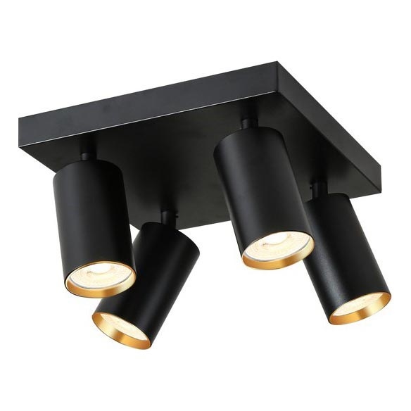 Immax NEO 07266W - Luminária de embutir LED RGB+CCT regulável NEO LITE PUNTO 4xGU10/6W/230V Wi-Fi Tuya