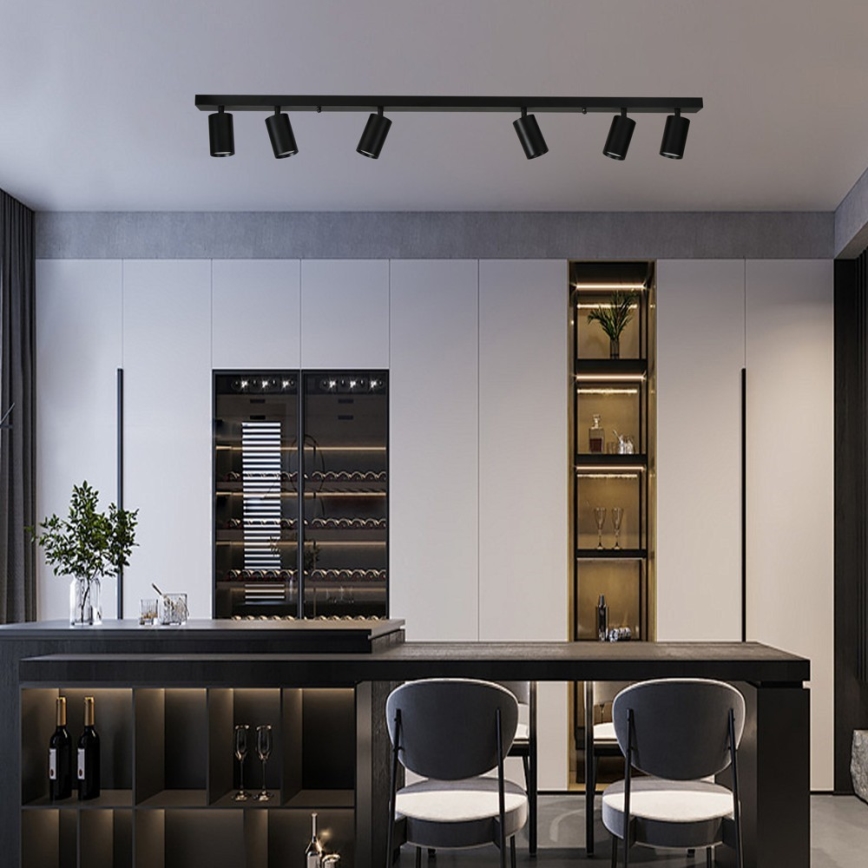 Immax NEO 07269Z - Luminária de embutir LED RGB+CCT regulável NEO PUNTO 6xGU10/4,8W/230V Tuya