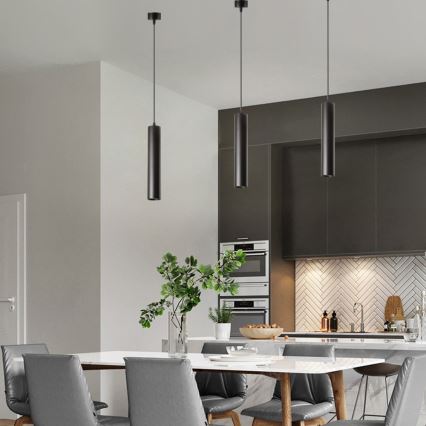 Immax NEO 07270W - Lustre LED RGB+CCT regulável em cabo NEO LITE PUNTO 1xGU10/6W/230V Wi-Fi Tuya