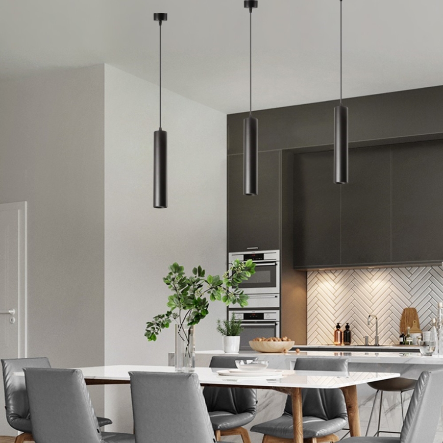 Immax NEO 07270W - Lustre LED RGB+CCT regulável em cabo NEO LITE PUNTO 1xGU10/6W/230V Wi-Fi Tuya