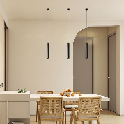 Immax NEO 07270W - Lustre LED RGB+CCT regulável em cabo NEO LITE PUNTO 1xGU10/6W/230V Wi-Fi Tuya