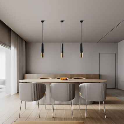 Immax NEO 07272W - Lustre LED RGB+CCT regulável com cabo NEO LITE PUNTO 1xGU10/6W/230V Tuya