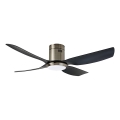 Immax NEO 07282L - Ventilador de teto PURE LED+CCT dimerizável LED/24W/230V 3000/4000/6000K Wi-Fi Tuya Ø 132 cm + controlo remoto