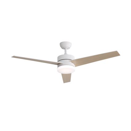 Immax NEO 07284L - LED+CCT Ventilador de teto dimerizável VARIABLE LED/24W/230V 3000/4000/6000K Wi-Fi Tuya Ø 132 cm + comando remoto