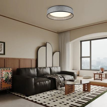 Immax NEO 07287L - Luminária de teto LONA LED+CCT dimerizável LED/36W/230V 3000-6000K Wi-Fi Tuya Ø 45,5 cm + comando remoto