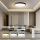 Immax NEO 07314L - Luminária de teto LED regulável SEMPLICI LED/128W/230V Ø 100 cm Wi-Fi Tuya preta + controlo remoto