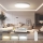 Immax NEO 07316L - Candeeiro de teto LED dimerizável SEMPLICI LED/128W/230V diâmetro 100 cm Wi-Fi Tuya branco + controlo remoto