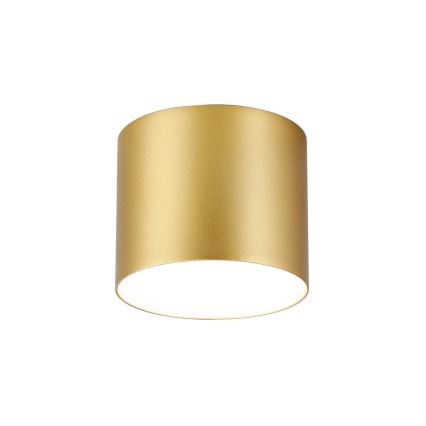 Immax NEO 07317L - Candeeiro de tecto LED dimerizável RONDATE LED/18W/230V Ø 11,5 cm Wi-Fi Tuya dourado