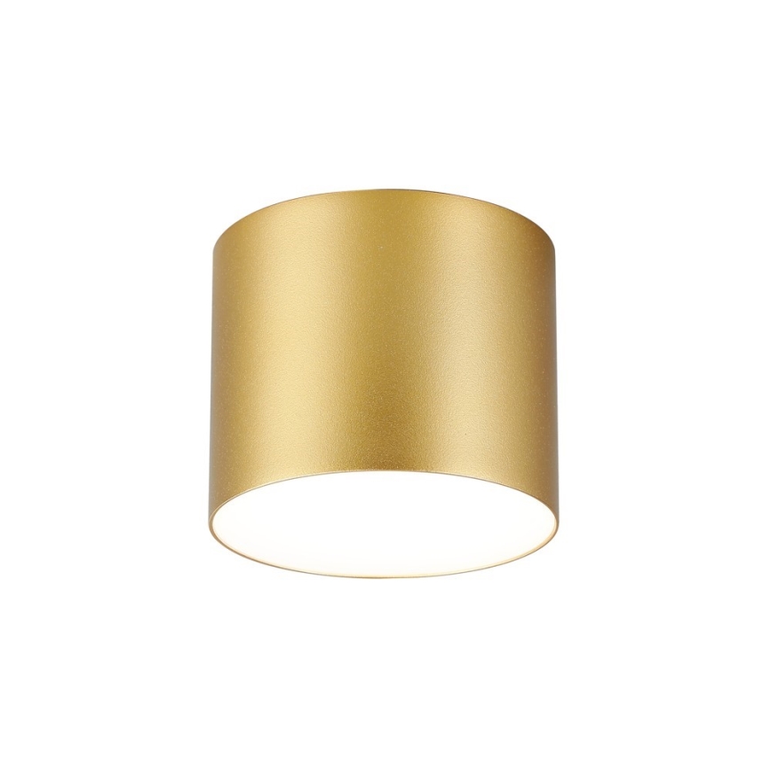 Immax NEO 07317L - Candeeiro de tecto LED dimerizável RONDATE LED/18W/230V Ø 11,5 cm Wi-Fi Tuya dourado
