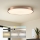 Immax NEO 07323L - Candeeiro de teto LED regulável SEMPLICI LED/96W/230V, diâmetro 80 cm, Wi-Fi Tuya, ouro rosé + comando remoto