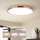 Immax NEO 07324L - Plafon LED dimerizável SEMPLICI LED/128W/230V Ø 100 cm Wi‑Fi Tuya, acabamento dourado, com controlo remoto