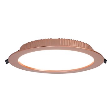 Immax NEO 07331L - Luminária embutida LED regulável DOWN LED/36W/230V Wi‑Fi Tuya, diâmetro 23 cm, ouro rosé