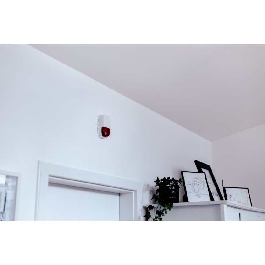 Immax NEO 07504L - Sirece inteligente SMART 5V/95dB ZigBee 3.0 IP65 Tuya