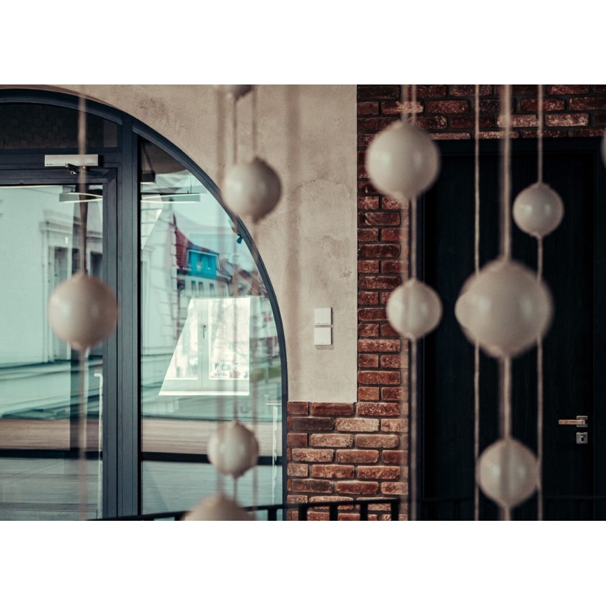 Immax NEO 07507C - CONJUNTO 3x Interruptor de 2 botões SMART 3xCR2430 Zigbee 3.0 Tuya