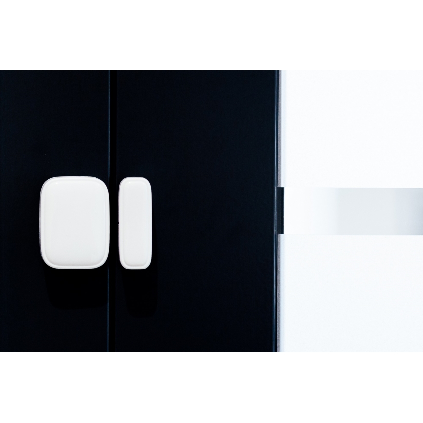 Immax NEO 07511L - CONJUNTO 2x Sensor magnético de portas e janelas SMART 1xCR2032  Zigbee Tuya