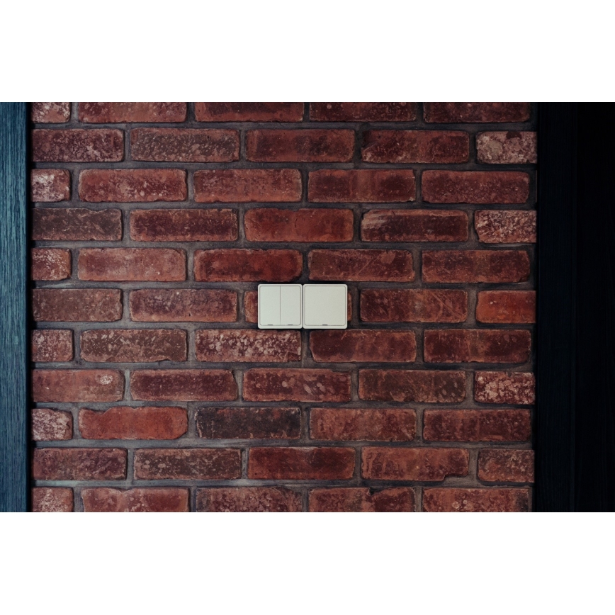 Immax NEO 07512C - CONJUNTO 3x 1-interruptor de botão SMART 230V Wi-Fi Tuya