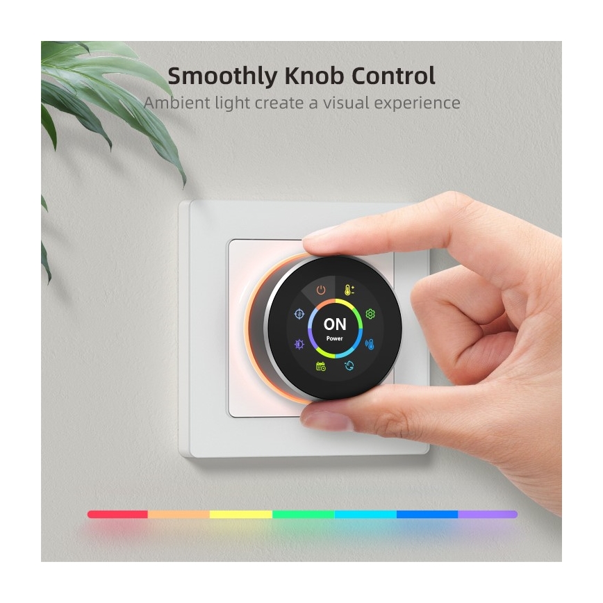 Immax NEO 07535L - Termostato SMART para aquecimento de pavimento elétrico 230V/16A com Wi-Fi Tuya