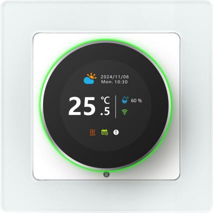 Immax NEO 07555L - Termóstato inteligente para aquecimento de piso elétrico 230V/16A Tuya