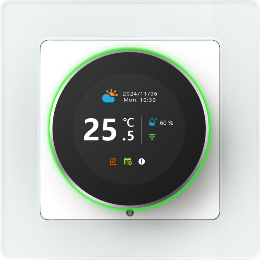 Immax NEO 07555L - Termóstato inteligente para aquecimento de piso elétrico 230V/16A Tuya