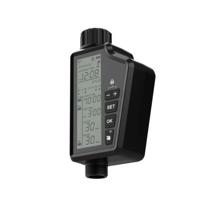 Immax NEO 07556L - Válvula de irrigação 4xAA IP65 Wi-Fi Tuya