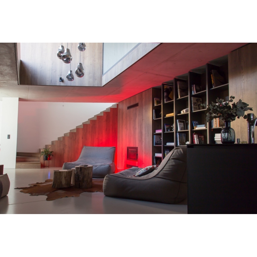 Immax NEO 07716L - LED RGB+CCT Lâmpada com regulação E14/5,5W/230V 2700K Wi-Fi Tuya