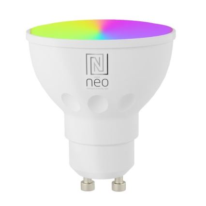 Immax NEO 07724CDO - CONJUNTO 3x LED RGB+ Lâmpada CCT com regulação GU10/6W/230V 2700-6500K Wi-Fi Tuya + comando