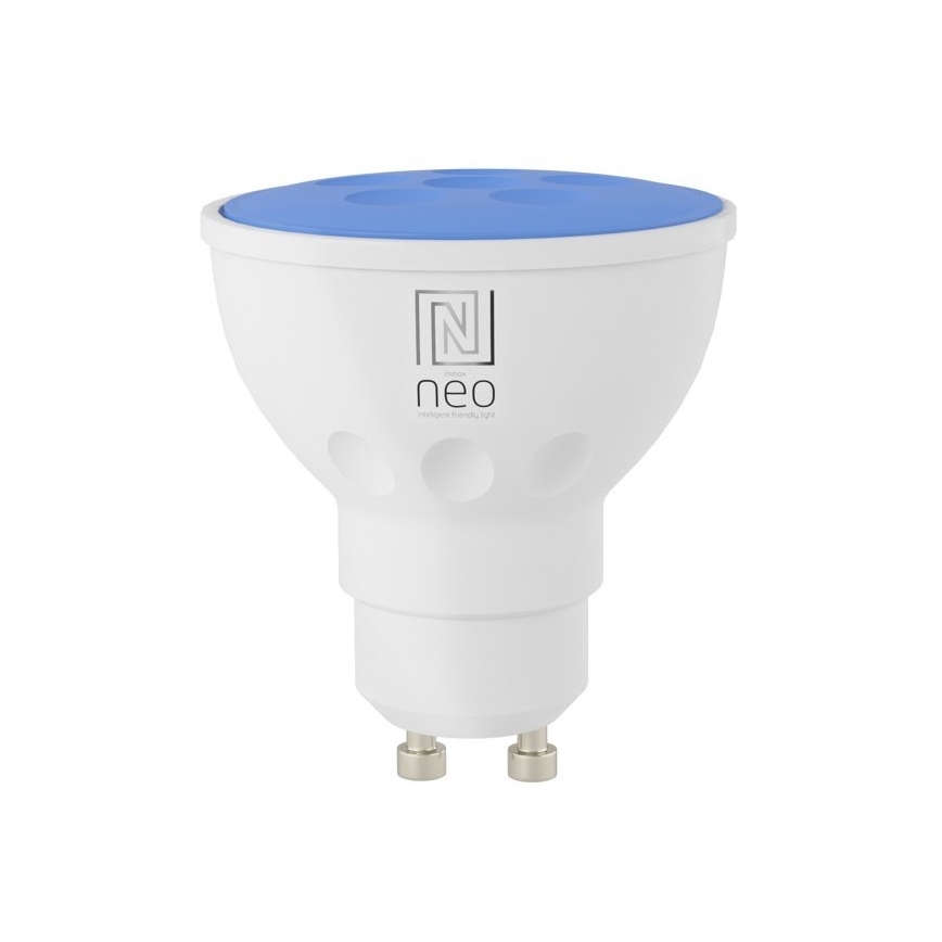 Immax NEO 07724L -Lâmpada com regulação  LED RGB+CCT GU10/4,8W/230V 2700K Wi-Fi Tuya