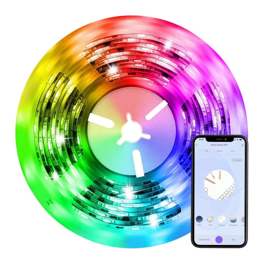 Immax NEO 07725L - Tira exterior LED RGB+CCT com regulação NEO LITE LED/24W/230V 5 m IP67 Wi-Fi Tuya