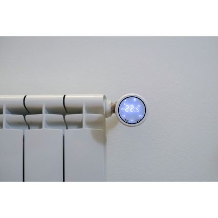 Immax NEO 07732A - CONJUNTO 3x Cabeça termostática 2xAA/3V Tuya