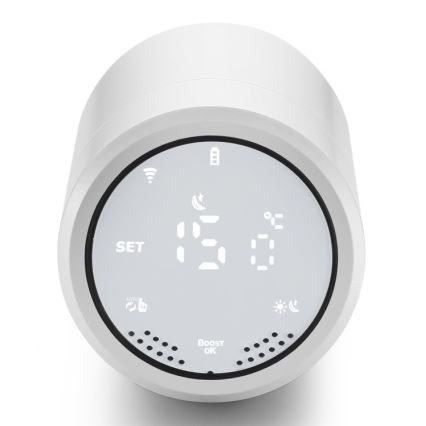 Immax NEO 07732A - CONJUNTO 3x Cabeça termostática 2xAA/3V Tuya