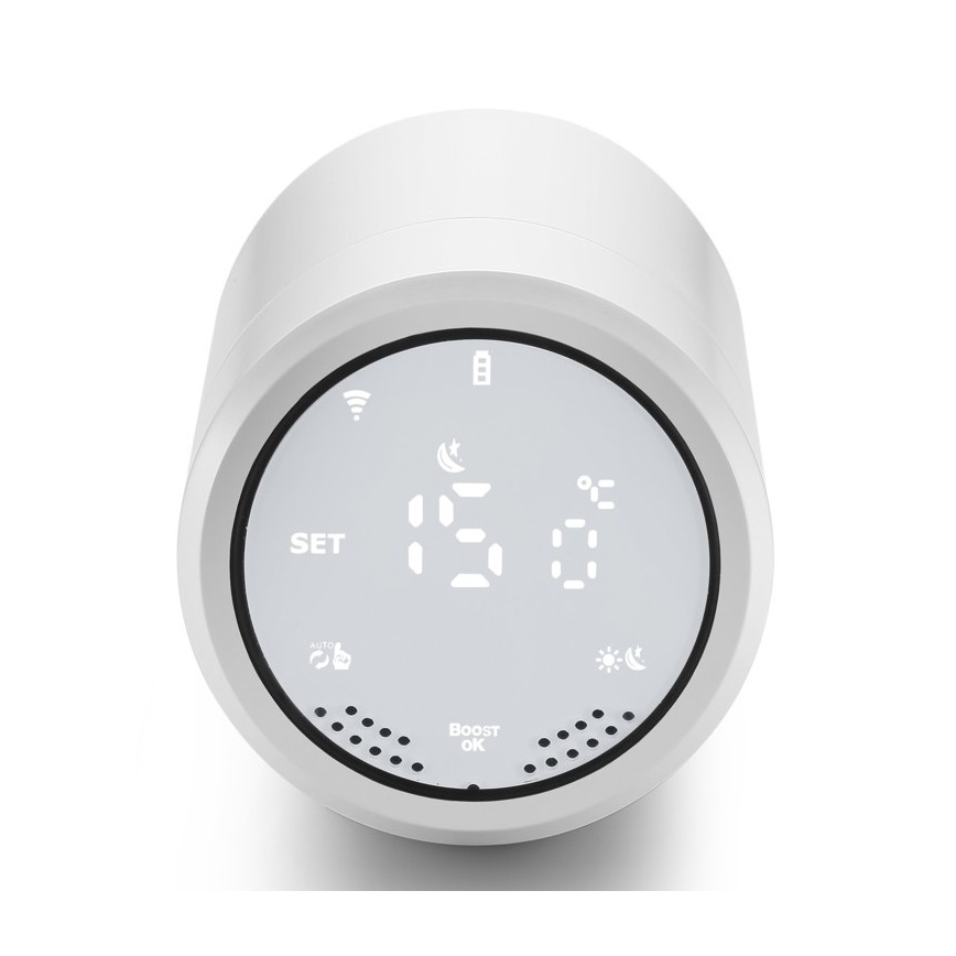 Immax NEO 07732A - CONJUNTO 3x Cabeça termostática 2xAA/3V Tuya