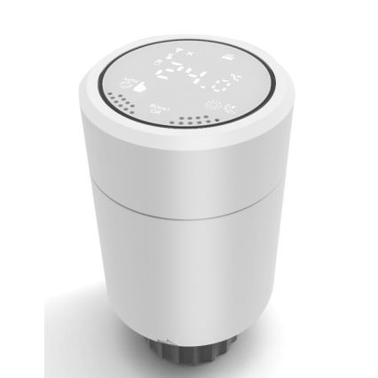 Immax NEO 07732C- CONJUNTO 4x Cabeça termostática + BRIDGE PRO v3 2xAA/3V Wi-Fi Tuya