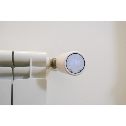 Immax NEO 07732L - Cabeça termostática 2xAA/3V Tuya