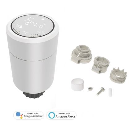 Immax NEO 07732L - Cabeça termostática 2xAA/3V Tuya