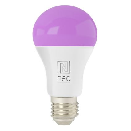 Immax NEO 07733CDO - CONJUNTO 3x Lâmpada LED RGB+CCT Regulável E27/11W/230V Wi-Fi Tuya + controlo remoto