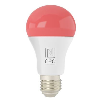Immax NEO 07733L - LED RGB+CCT Lâmpada com regulação NEO LITE E27/11W/230V 2700 - 6500K Wi-Fi Tuya