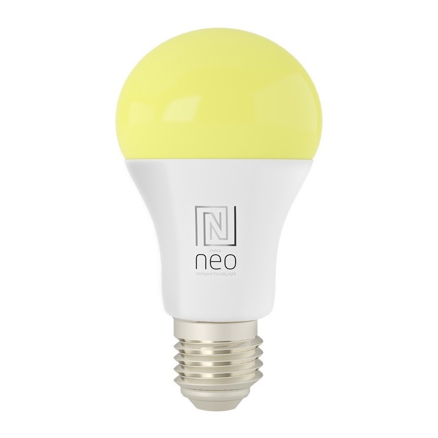 Immax NEO 07733L - LED RGB+CCT Lâmpada com regulação NEO LITE E27/11W/230V 2700 - 6500K Wi-Fi Tuya