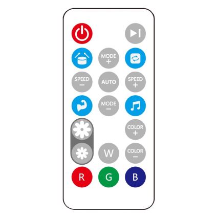 Immax NEO 07734L - Tira LED RGB Regulável NEO LITE LED/18W/230V 5 m MUSIC IP65 Wi-Fi Tuya + controlo remoto