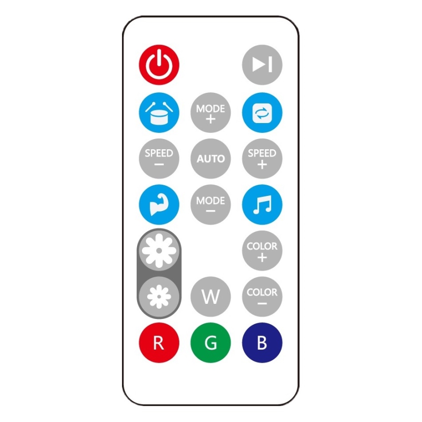 Immax NEO 07734L - Tira LED RGB Regulável NEO LITE LED/18W/230V 5 m MUSIC IP65 Wi-Fi Tuya + controlo remoto