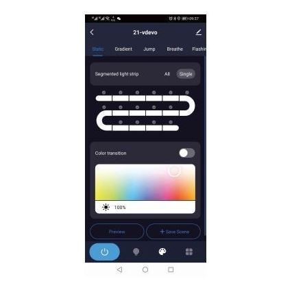 Immax NEO 07734L - Tira LED RGB Regulável NEO LITE LED/18W/230V 5 m MUSIC IP65 Wi-Fi Tuya + controlo remoto