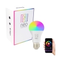 Immax NEO 07743L - Lâmpada LED RGB+CCT com regulação E27/11W/230V 2700-6500K Tuya