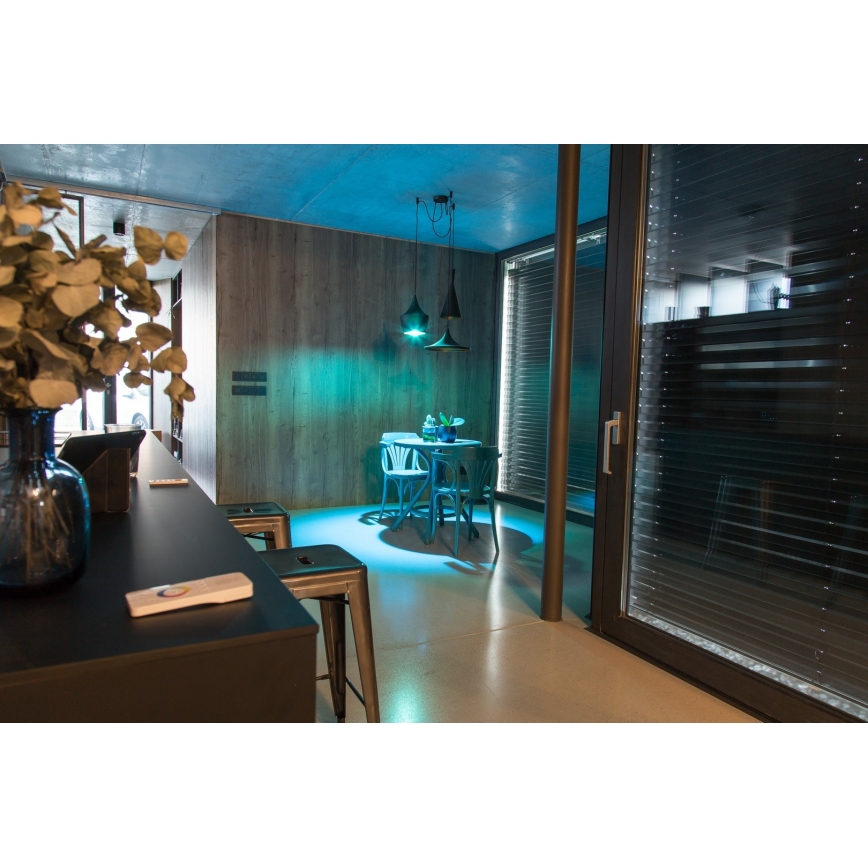 Immax NEO 07745CDO - Pack de 3 Lâmpadas LED RGB+CCT Dimerizáveis E14/6W/230V Tuya Wi‑Fi + comando remoto