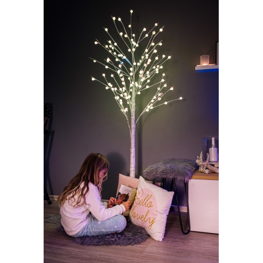 Immax NEO 07750L - LED RGB+CW Regulação exterior Decoração de Natal NEO LITE LED/7,2W/230V 1,8m IP44 Wi-Fi Tuya árvore